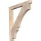Ekena Millwork Balboa Smooth Arts and Crafts Outlooker, Douglas Fir, 5 1/2"W x 42"D x 42"H OUT06X42X42BOA03SDF - alternate 1